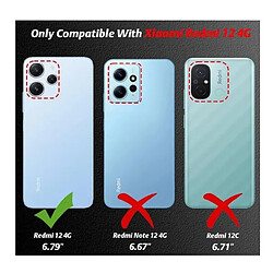 Acheter Htdmobiles Coque pour Xiaomi Redmi 12 4G et 5G / Poco M6 Pro 5G - housse etui silicone gel fine + verre trempe - TRANSPARENT TPU