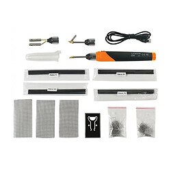 KS TOOLS Kit de réparation plastique de batterie 134 pcs Kstools