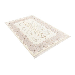 Vidal Tapis de laine 185x122 beige Darya