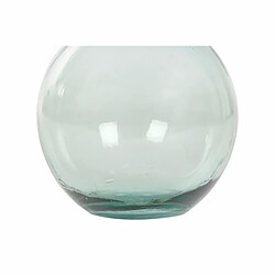 Vase DKD Home Decor 29 x 29 x 36 cm Vert Verre trempé