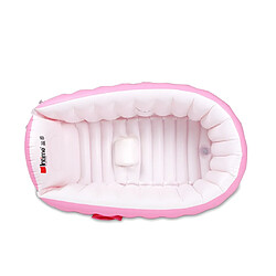 Baignoire gonflable pour bébé nouveau-né, piscine anti-glissante pliable - Rose