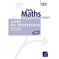 Euro maths, CE2 : livre du professeur - Occasion