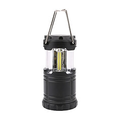 Wewoo 3W Portable COB LED Lanterne Tente Pliante Lampe Extérieure Camping Étanche Randonnée Lumière