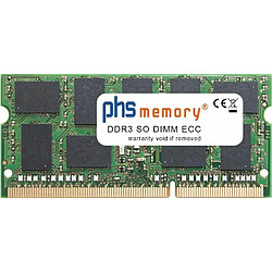 PHS-memory 8GB RAM Speicher für Supermicro A1SRI-2358F DDR3 SO DIMM ECC 1600MHz PC3L-12800P (SP262166)