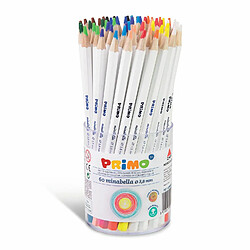 Primo Pot de 60 crayons de couleur Minabella