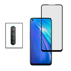 PHONECARE Kit Film Caméra Arrière + Film de Verre Trempé 5D Full Cover pour Realme 6