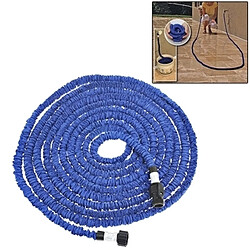 Wewoo 25FT Tuyau télescopique extensible Magic bleu Flexible jardin arrosage avec pistolet de pulvérisation Set