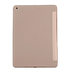 Avis Wewoo Housse Étui Coque Pour iPad 10,2 pouces TPU Horizontal en cuir avec support à trois rabats Or