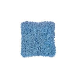 Acheter Beliani Lot de 2 coussins CIDE Bouclé 45 x 45 cm Unicolore Bleu