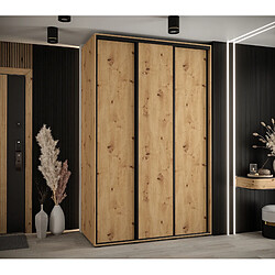 Abiks Meble Armoire DAVOS 1 À Portes Coulissantes 235,2/160/45 3 Portes