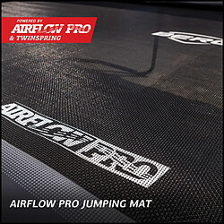 BERG Trampoline Ultim Champion Flatground 410 Green