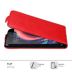 Avis Cadorabo Coque HTC Desire 10 LIFESTYLE / Desire 825 Etui en Rouge