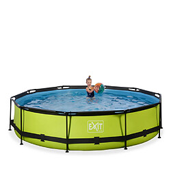 Acheter EXIT Piscine Lime 360x76cm avec pompe filtrante - vert