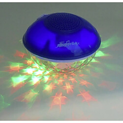 Magneticland Enceinte lumineuse étanche bleue 5W Mini-PLOOFBOX 