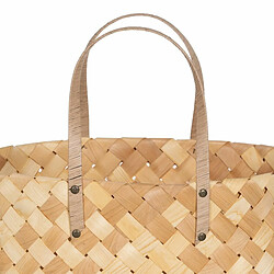 Acheter BigBuy Home Set de basket Naturel Bois 50 x 22 x 28 cm (2 Unités)