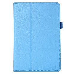 Wewoo Housse Étui Coque de protection en cuir PU à rabat horizontal avec support pour iPad Mini 2019 bleu clair