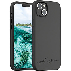 BIGBEN Coque iPhone 14 Plus Natura Noire - Eco-conçue Just Green