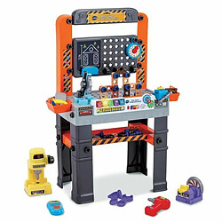 Set d'outils Vtech Mon super établi interactif 62 Pièces