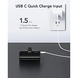 SANAG Mini Batterie Externe 5000Mah Avec Support,20W Charge Rapide Compacte Petite Power Bank Compatible Avec Iphone 14/13/13/12/11/Xs/Xr/X/8/7/6/Plus/ /Pro(Noir) pas cher