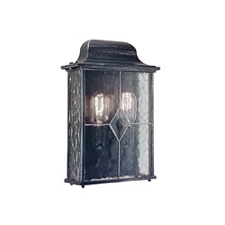 Elstead Lighting Applique murale extérieur Wexford Noir Argent