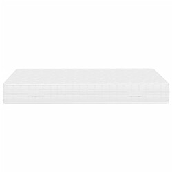 Avis vidaXL Matelas à ressorts ensachés dureté moyenne 140x200 cm