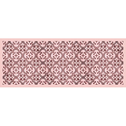 Alter Tapis de cuisine, 100% Made in Italy, Tapis antitache avec impression numérique, Tapis antidérapant et lavable, Modèle Bode, 140x52 cm