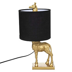 Atmosphera, Createur D'Interieur Lampe girafe H42cm Doré - ATMOSPHERA