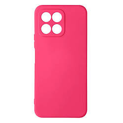 Avizar Coque pour Honor 70 Lite, Honor X6 et Honor X8 5G Semi-rigide Soft-touch Fuchsia