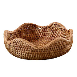 Acheter Panier de rangement rond de fruits de Seagrass de bureau rond assorti de boîtes divers L