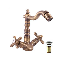 Mélangeur bidet MORAVA RETRO avec siphon