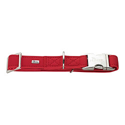 Collier pour Chien Hunter Softie Alu-Strong Rouge (30-45 cm)