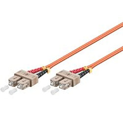 Disney SC/UPC-SC/UPC 3M 62.5/125 OM1 Multimode Duplex LSZH Orange