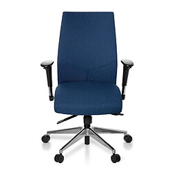 Siège de bureau / Siège pivotant PRO-TEC 250, bleu foncé hjh OFFICE