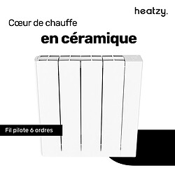 Avis Chauffage inertie céramique Wifi - 1000W - blanc - Heatzy