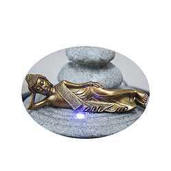 Acheter Statuette décorative Bouddha couché - L 20 x l 13 x H 5 cm - Doré