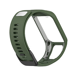 Bracelet de montre Accessoires montre connecté pour Tomtom4 - Vert foncé