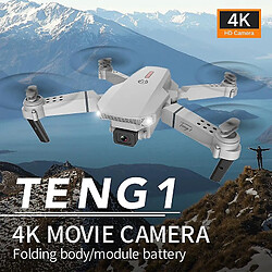 Universal 2021 nouveau mini drone 4K 1080p HD caméra wifi pliable 4 axes télécommandé drone jouet E88