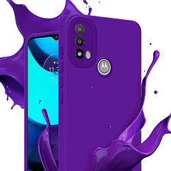 Cadorabo Coque Motorola MOTO E20 Etui en Lilas pas cher