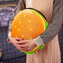 Universal Peluche burger créative Coussin souple Coussin en peluche Coussin mignon burger (30 cm)