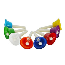 Acheter Wewoo Orff Instrument Jouet de musique à percussion en cloche à huit tons pour enfantstaille 14,7 x 14,7 x 5,8 cm coloré