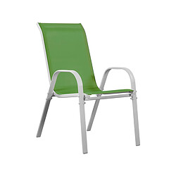 Habitat Et Jardin Fauteuil jardin Textilène Cordoba - Phoenix - Vert - Lot de 4