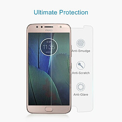 Wewoo Verre trempé pour Motorola Moto G5S Plus 0.3mm 9H Surface Dureté 2.5D Antidéflagrant En Non-plein Film D'écran pas cher