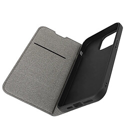 Folio Wallet pour iPhone 15 Pro Max Noir - 65% Plastique recyclé Certifié GRS Bigben