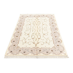 Avis Vidal Tapis de laine 188x124 beige Darya