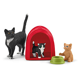 Acheter Schleich Farm World - Aire de jeu pour chats adorables