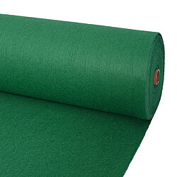 vidaXL Tapis pour exposition 1 x 24 m vert