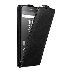 Cadorabo Coque Sony Xperia Z5 Etui en Noir