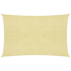 ComfortXL Voile D'ombrage 160 G/m² Beige 2,5x4 M Pehd