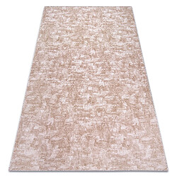 RUGSX TAPIS - MOQUETTE SOLID beige 30 BÉTON 200x400 cm