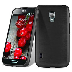 Cadorabo Coque LG L7 II (2. SIM) Etui en Noir